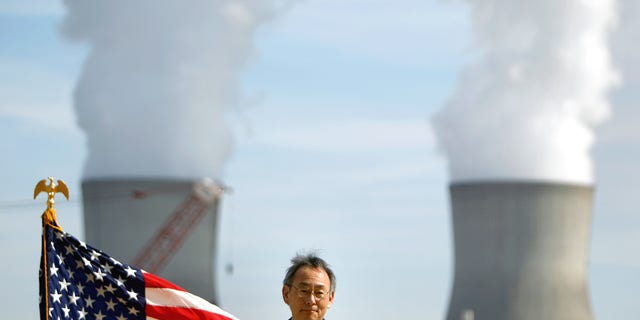 U.S. Secretary of Energy Secretary Steven Chu speaks during a visit to the Vogtle nuclear power plant Wednesday, Feb. 15, 2012, in Waynesboro, Ga. Chu's visit to east Georgia comes a week after the Nuclear Regulatory Commission approved a license for the Southern Co. to build a third and fourth reactor at Plant Vogtle. They will be the first commercial reactors built in the U.S. in more than 30 years.