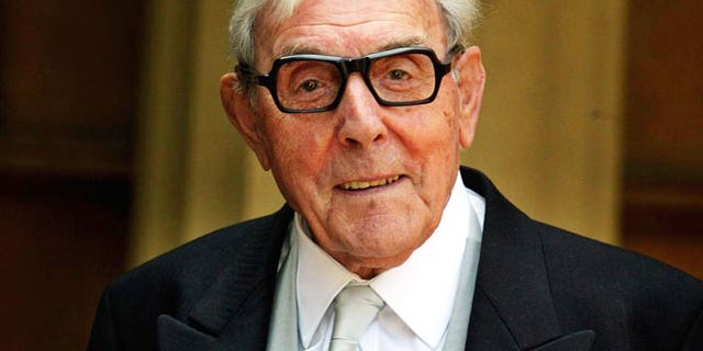 FILE: English comic actor Eric Sykes is seen in 2005.