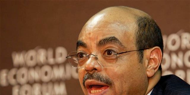 May 6, 2010: Ethiopian Prime Minister Meles Zenawi speaks during the 20th World Economic Forum on Africa at Mlimanin City Conference Centre in Dar es Salaam, Tanzania.