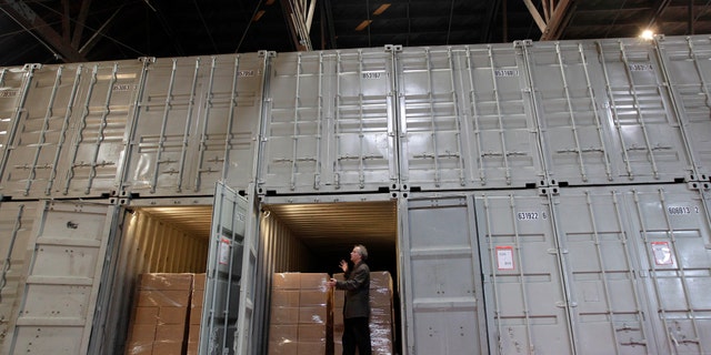 July 21: Brewster Kahle, digital librarian for the Internet Archive, discusses how books are stored in converted shipping containers at the Internet Archive's Physical Archive warehouse in Richmond, California. The founder of the Internet Archive wants to expand his effort to provide "universal access to all knowledge" by preserving a physical copy of every book ever written.