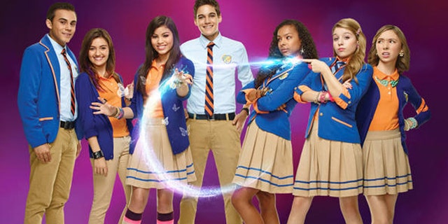 The cast of Nickelodeon's "Every Witch Way."