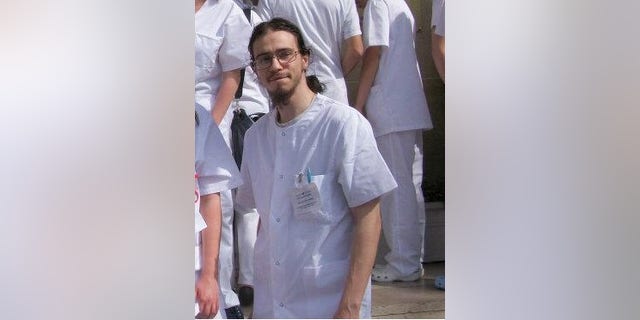 Farid Benyettou at nursing school in 2014.