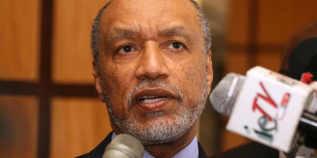 May 10, 2011: This photo shows former FIFA Vice President Mohamed Bin Hammam (AP Photo/Shirley Bahadur, File)