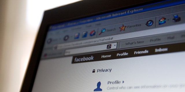 A Facebook user edits privacy settings.