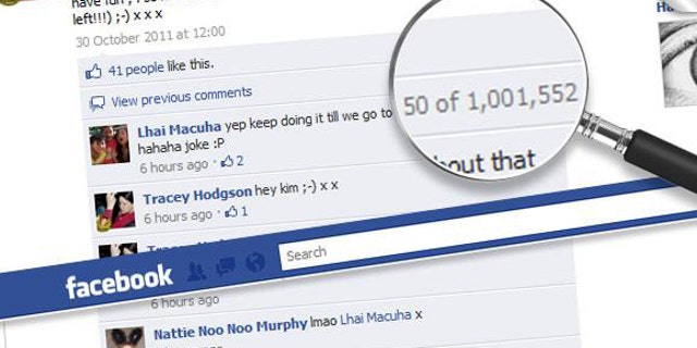 A Facebook group has earned a somewhat dubious record, for posting more than a million comments on a single item on the social network.