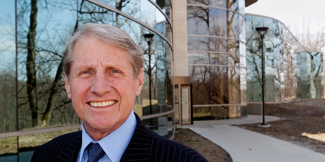 This Monday, April 4, 2011 file photo shows Russ Wasendorf, Sr., CEO of Peregrine Financial Group, Inc., in Cedar Rapids, Iowa.
