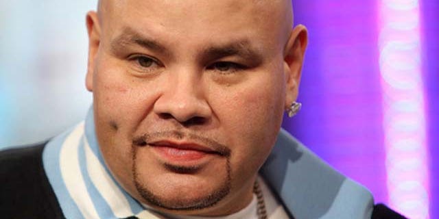 March 11, 2008: Rapper Fat Joe appears onstage during MTV's Total Request Live at the MTV Times Square Studios in New York City.