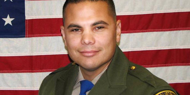 In an undated photo provided by the California Highway Patrol, shows CHP officer Jesus Magdaleno Jr., 33, an 8-year-veteran. The off-duty officer was killed Sunday, Aug. 18, 2013, after he and a friend Brandon Cruz, 31, jumped into the bed of Magdaleno's pickup truck while it was being stolen from the Flamingo hotel while it was being loaded with luggage for the trip home after the officerâs bachelor party. Magdaleno, was killed and Cruz, suffered a severe head injury and was in extremely critical condition Monday after both men were thrown from the truck as it crashed. (AP Photo/California Highway Patrol)