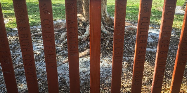 Parkland city officials removed Nikolas Cruz's name from a fence that he helped build.