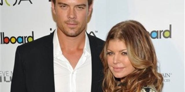 Josh Duhamel and his wife Fergie. (AP)