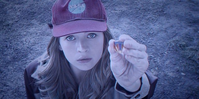 Britt Robertson as Casey, in a scene from Disney's "Tomorrowland."