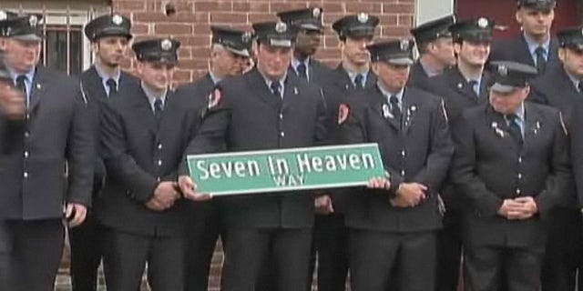 New York Atheists are calling for the removal of this street sign, dedicated to fallen 9/11 firefighters because of the use of the word "Heaven."