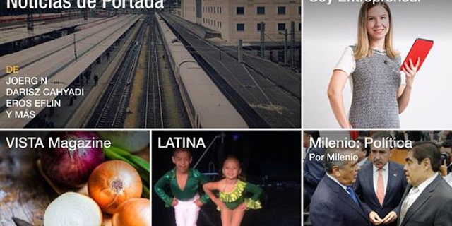Flipboard is the place to find publications and news sources popular with Latin audiences in the United States.(PRNewsFoto/Flipboard)