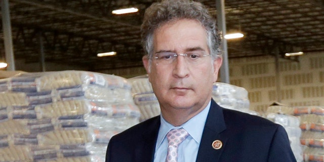 Rep. Joe Garcia, D-Fla.,on Oct. 9, 2014. Garcia rode into Washington two years ago on an anti-corruption platform against scandal-plagued former U.S. Rep. David Rivera in one of the nation's most hotly contested elections. But now Garcia's former chief of staff has been convicted on election-tampering charges, and his campaign faces allegations similar to those that dogged Rivera. (AP Photo/Alan Diaz, File)