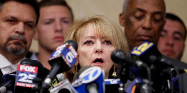 Oct. 22: Attorney Bonita Zelman shown here speaking during a news conference about the death of Pace student Danroy Henry in Tarrytown, N.Y.