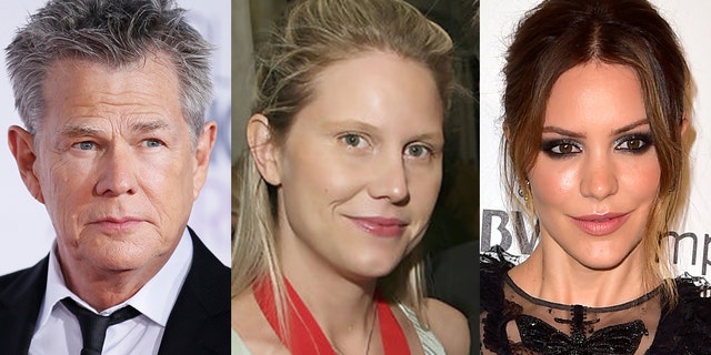 From left to right: David Foster, his daughter Amy Foster, and his fiancee Katharine McPhee.