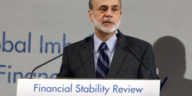 Feb. 18: Federal Reserve Chairman Ben Bernanke delivers a speech during a meeting with G20 central bank governors in Paris ahead of a G20 Finance meeting.