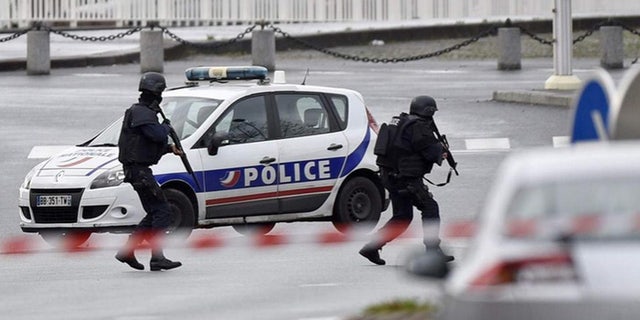 French President Francois Hollande said extra police were immediately deployed at industrial sites around the nation following Friday's attack. (Reuters)
