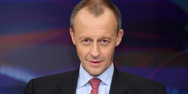 Friedrich Merz (pictured) also called for intervention in U.S. politics, saying there is a need to “intensify the dialogue with those social and political groups and institutions in America that do not follow the battle cry ‘America First’"
