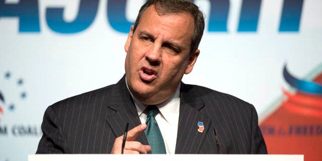 June 20, 2014: New Jersey Gov. Chris Christie speaks at the Faith and Freedom Coalition's Road to Majority event in Washington. (AP Photo/Molly Riley)