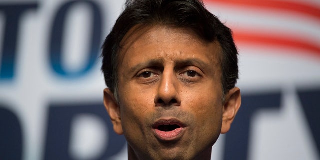 June 21, 2014: Louisiana Gov. Bobby Jindal delivers the keynote address during the Faith and Freedom Coalition's Road to Majority event in Washington. (AP Photo/Molly Riley)