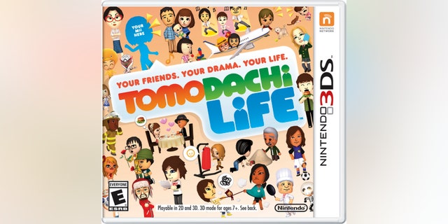 This photo provided by Nintendo shows the cover of the video game, "Tomodachi Life."