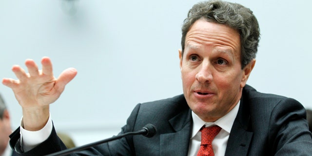 March 1: Treasury Secretary Timothy Geithner testifies on Capitol Hill in Washington.