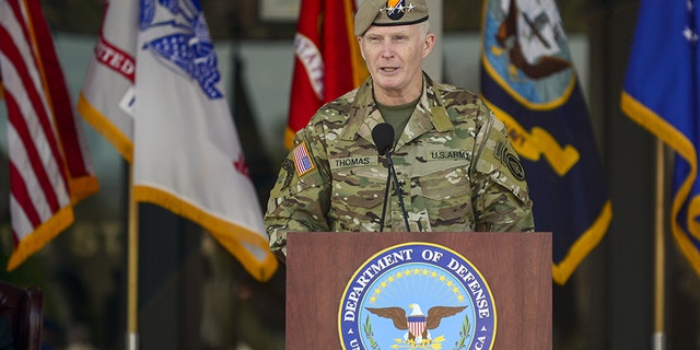 Army Gen. Tony Thomas.