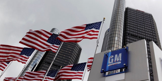 FILE - April 21, 2009: General Motors world headquarters in Detroit. (AP Photo/Paul Sancya, File)