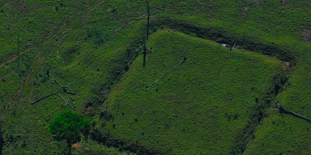 Difficult to see from the ground, geoglyphs like this one often go unnnoticed. Now, thanks to the ready availability of satellite imaging, many are being uncovered.