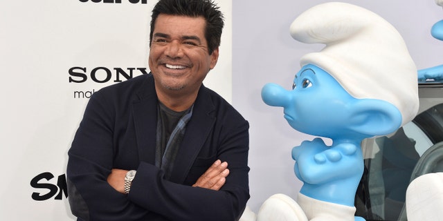 WESTWOOD, CA - JULY 28: Actor George Lopez attends the premiere of Columbia Pictures' "Smurfs 2" at Regency Village Theatre on July 28, 2013 in Westwood, California. (Photo by Frazer Harrison/Getty Images)