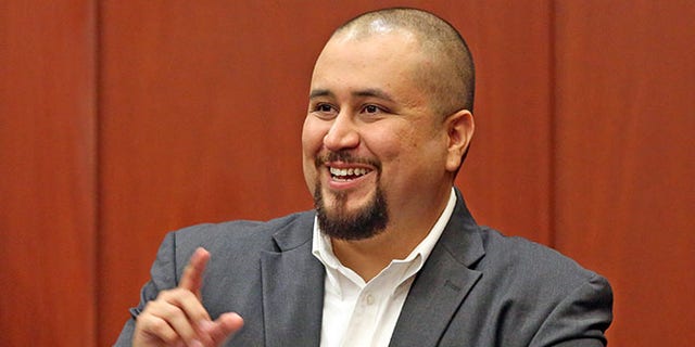 Zimmerman smiles as he testifies in a Seminole County courtroom Tuesday, Sept. 13, 2016 in Orlando, Fla.