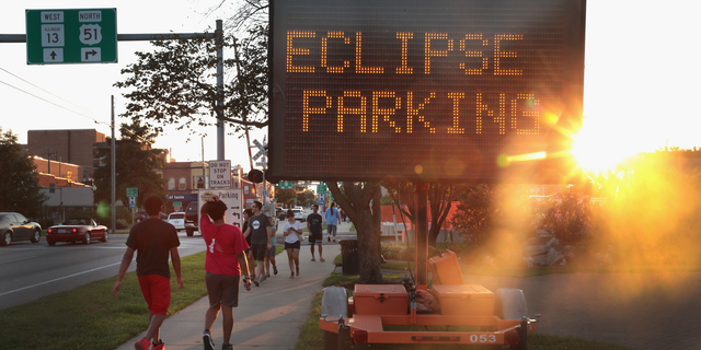 The total solar eclipse of Aug. 21 has arrived.