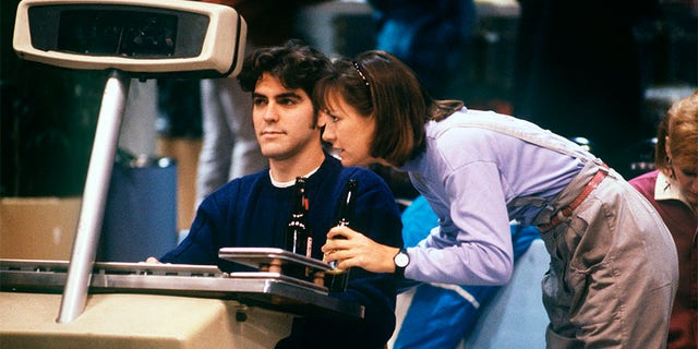 In this 1988 episode of "Roseanne," Jackie (Laurie Metcalf) had a salacious bet on the line with Booker (George Clooney) on bowling night.