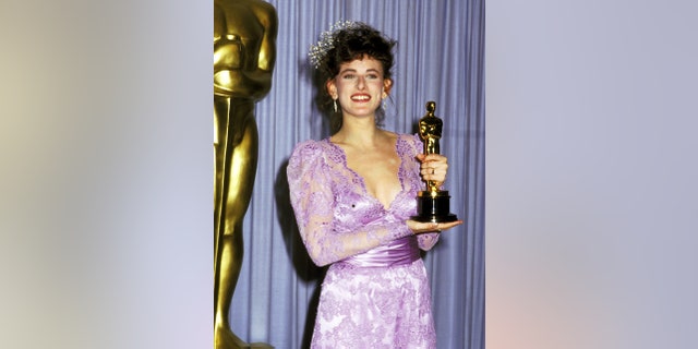 Marlee Matlin during the 59th Annual Academy Awards in Los Angeles.