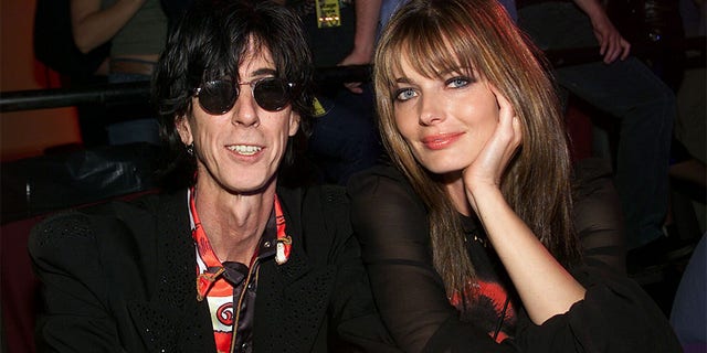 Ric Ocasek and Paulina Porizkova in a 2001 file photo. Porizkova shocked fans when she previously announced the split on Instagram.