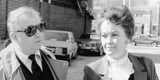 Ed and Lorraine Warren arrive at Danbury Superior Court, March 19, 1981. Lorraine’s attorney claims the family had no knowledge of the allegations.