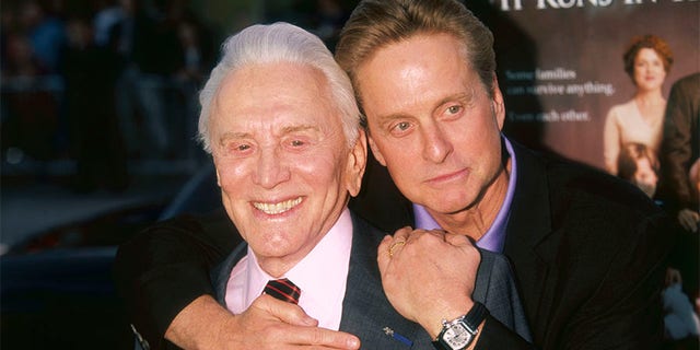 Getty Kirk Douglas Michael Douglas