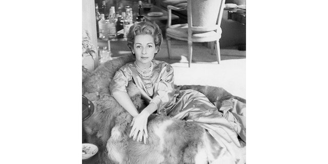 Leonard Bernstein's wife, Chilean actress Felicia Montealegre.
