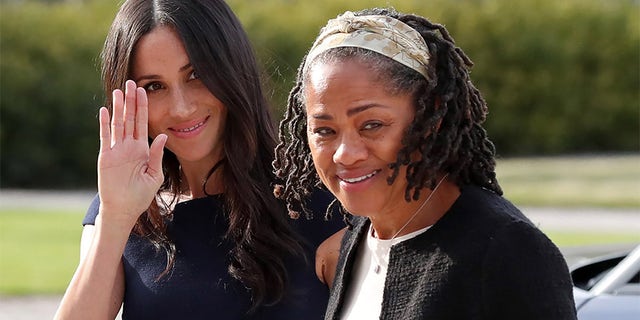Meghan Markle and her mother Doria Ragland. The matriarch was the only member of Markle's family to attend her wedding to Prince Harry.
