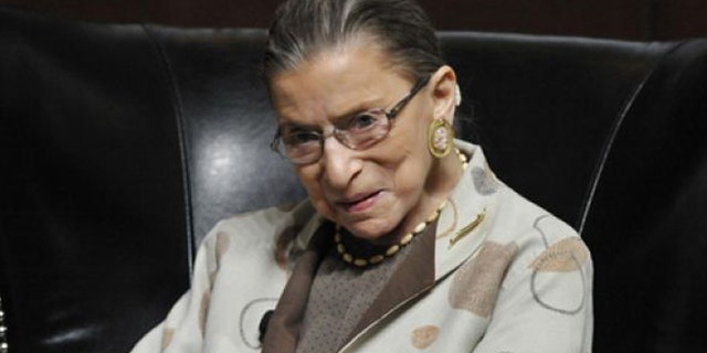 May 11, 2013: U.S. Supreme Court Justice Ruth Bader Ginsburg discusses the Roe vs. Wade case on it's 40th anniversary at The University of Chicago Law School in Chicago