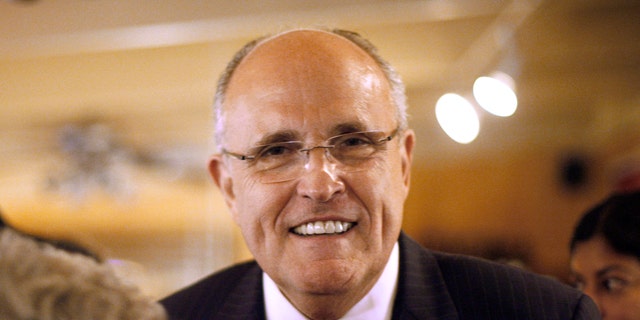 July 14: Rudy Giuliani says he's not convinced any of the Republican presidential contenders can defeat President Obama. Until he is, Giuliani says he won't rule out a run at the White House himself.