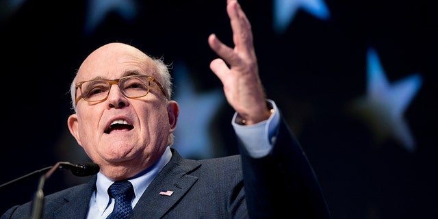 Former New York Mayor Rudy Giuliani said Sadiq Khan should be ashamed of himself for attacking President Trump as the city faces crime problems.