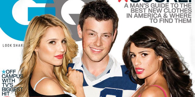 The female stars of 'Glee' were criticized for posing in their underwear in the November 2010 GQ magazine.