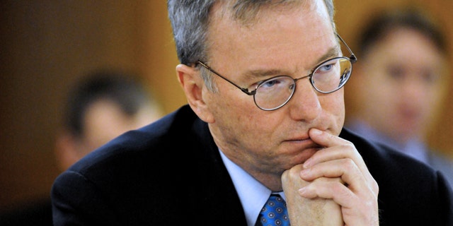 Nov. 30, 2011: Google Executive Chairman Eric Schmidt visited Washington to argue against Hollywood-backed legislation meant to combat online piracy.