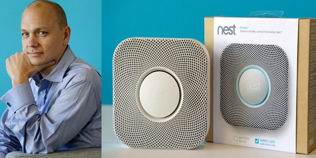 ILE - In this Tuesday, Oct. 1, 2013, file photo, Tony Fadell, Founder and CEO of Nest, poses for a portrait in the company's offices in Palo Alto, Calif. Google said Monday, Jan. 13, 2014, it will pay $3.2 billion to buy Nest Labs, which develops high-tech versions of devices like thermostats and smoke detectors