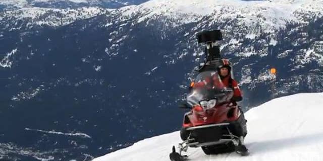 Just in time for the Winter Olympics, Google has expanded its street view mapping technology through a customzied snowmobile.
