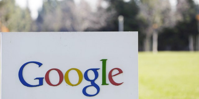 Jan. 3, 2013: A Google sign at the company's headquarters in Mountain View, Calif.