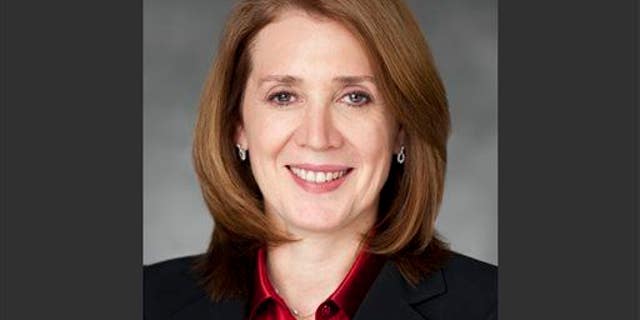 This 2012 photo provided by Morgan Stanley shows outgoing CFO Ruth Porat.
