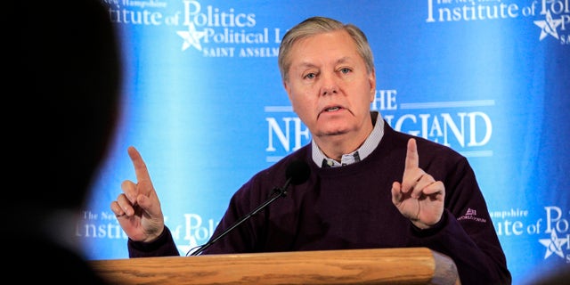 U.S. Sen. Lindsey Graham of South Carolina on March 9, 2015.